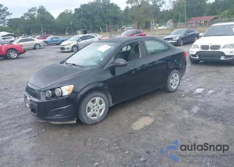 2016 Chevrolet Sonic Ls Auto из США, поврежденный, VIN 1G1JA5SH6G4175818